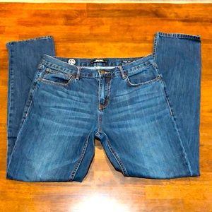 Dear John collection Mens Jeans Type(D) slim size 35x32 Medium Wash blue denim